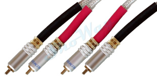 Кабель аудио High-End Audio Silver 2xRCA "папа" - 2xRCA "папа" 5 м