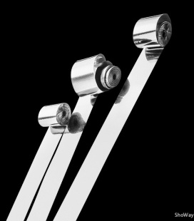 Серпантин металлизированный 2см*10м серебро