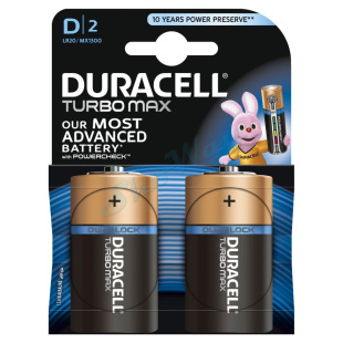 Батарейка DURACELL TURBO MAX LR20 1 шт.