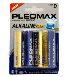 Батарейка PLEOMAX samsung LR20 1 шт.