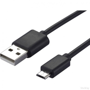 Кабель для смартфона USB A "папа" - micro B "папа" 1 м