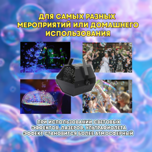 Генератор мыльных пузырей PartyMaker BS-100