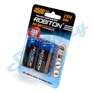 Аккумулятор Robiton C 4500 мАч 1 шт.
