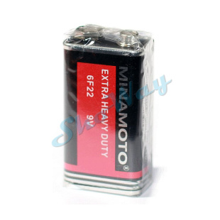 Батарейка MINAMOTO Extra Heavy Duty 6F22 1 шт.