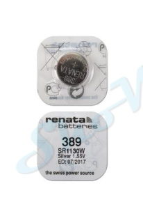 Батарейка для часов RENATA SR1130W 389 1 шт.