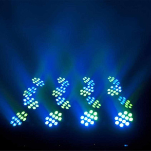 Вращающаяся голова Ross Buzzi LED Zoom RGBW 12x15W