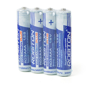 Батарейка ROBITON PLUS ААА R-R03-SR4 1 шт.