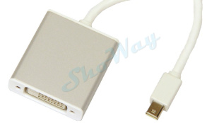 Переходник mini DisplayPort "папа" - DVI "мама"