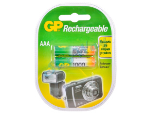 Аккумулятор GP HR03 1000 мАч 1 шт.