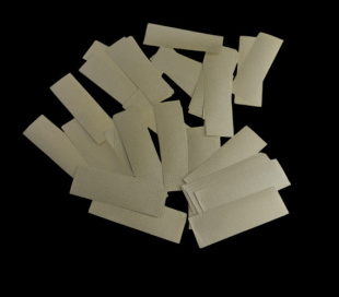 Конфетти бумажное 17x55мм золото1кг