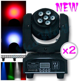 Вращающаяся голова Showlight MH-LED 12x10W double side