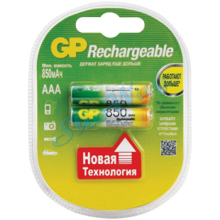 Аккумулятор GP HR03 850 мАч 1 шт.