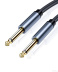Инструментальный акустический кабель Jack 6.3mm Momo "шт" - "шт" 0.5 метров
