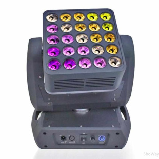 Вращающаяся голова Ross Binary Beam RGBW 25X10W