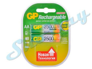 Аккумулятор GP HR6 2500 мАч 1 шт.
