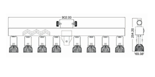 Прожектор INVOLIGHT SBL2000