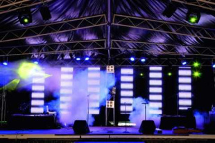 Прожектор Eurolite LED PAR-64 short, 10 mm, RGB LED, black