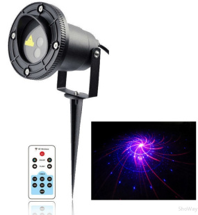 Уличная лазерная установка PartyMaker Garden RB Galaxy