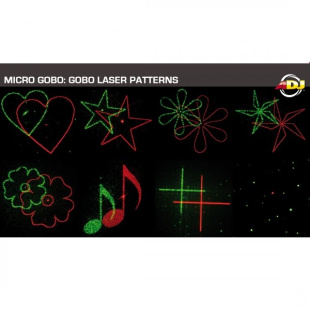 Лазерная цветомузыка American DJ Micro Gobo