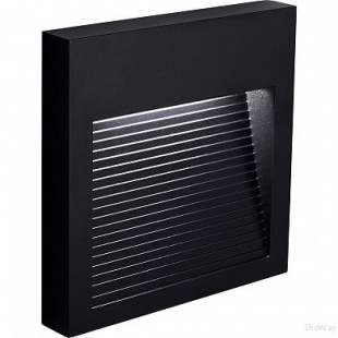 Светодиодный светильник Feron DH204 5W 4000K, IP65, черный