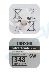 Батарейка для часов MAXELL 348 1 шт.