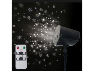 Уличный лазерный проектор PartyMaker Garden LED Snow white