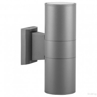 Светильник садово-парковый Feron DH0702, 18W 2*E27 230V, серый