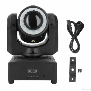 Вращающаяся голова PartyMaker 30W RGBW с гобо рисунками