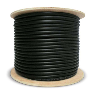 Кабель HDMI-24-TC медный луженый 24AWG OD9.5мм черный 100м