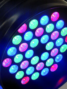 Прожектор Eurolite LED PAR-64 RGB 36x3W Short sil