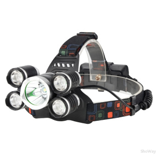 Мощный налобный фонарь Boruit QE-905 A