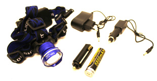 Фонарь налобный POWER STYLE MX-T07
