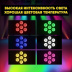 Вращающаяся голова PartyMaker 7x10w RGBW 4в1 с пультом управлени