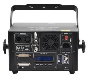 Анимационный лазерный 3D проектор PartyMaker AU35RGB