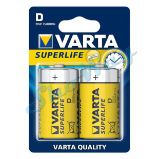 Батарейка VARTA SUPERLIFE R20 1 шт.