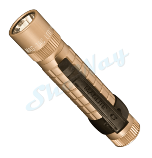 Фонарь MAGLITE LED MAG-TAC золотой, плоский безель