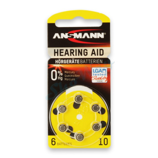 Батарейка ANSMANN Zinc-Air 10 1 шт.