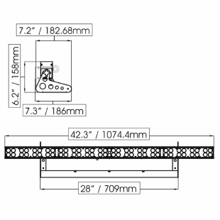 Светодиодная панель ELATION ELED STRIP RGBW