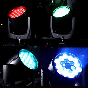 Вращающаяся голова Showlight 19х40W LED ZOOM HL IP65