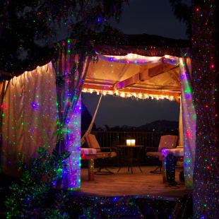 Уличная лазерная установка PartyMaker Garden RGB