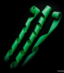 Серпантин бумажный 2,5см*20м темно-зеленый