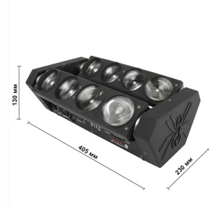Световой эффект паук PartyMaker Spider 8x12W RGBW