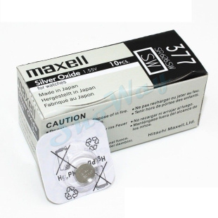 Батарейка для часов MAXELL 377 1 шт.