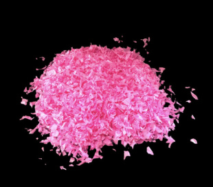 Бумажное конфетти "Попкорн" розовое 500гр