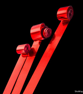 Серпантин металлизированный 2см*10м красный