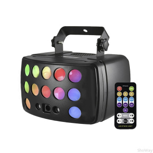 Световой эффект 3 в 1 Derby Butterfly Light (Дерби бабочка) черная