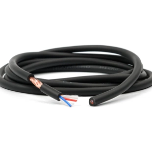 Микрофонный кабель c двойным экранированием без разъемов 50 метров