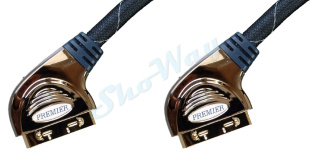 Кабель аудио видео Xtra Home Theatre SCART "папа" - SCART "папа" OD11 1 м