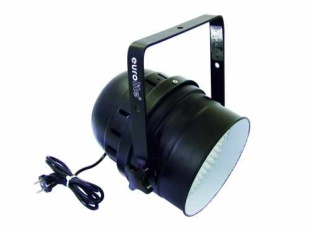 Прожектор Eurolite LED PAR-64 short, 10 mm, RGB LED, black