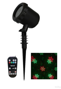 Уличный лазерный проектор PartyMaker Garden Xmas